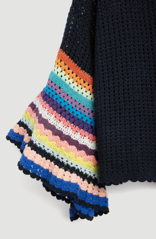 Rainbow Knit Cardigan