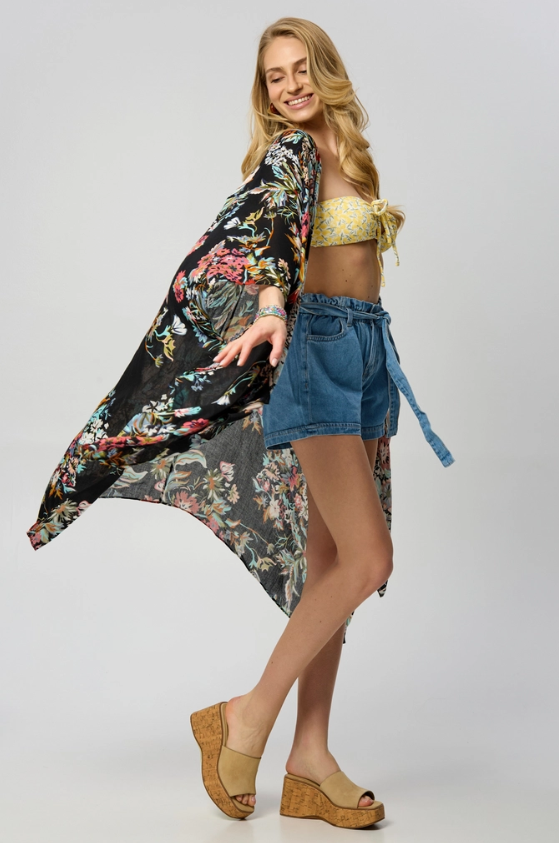 Wild Blooms Kimono