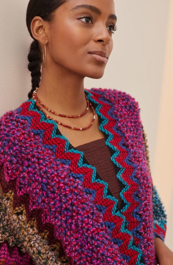 Misty Morning Poncho Cardigan