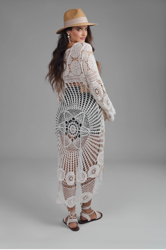 Solstice Hi-Lo Crochet Top