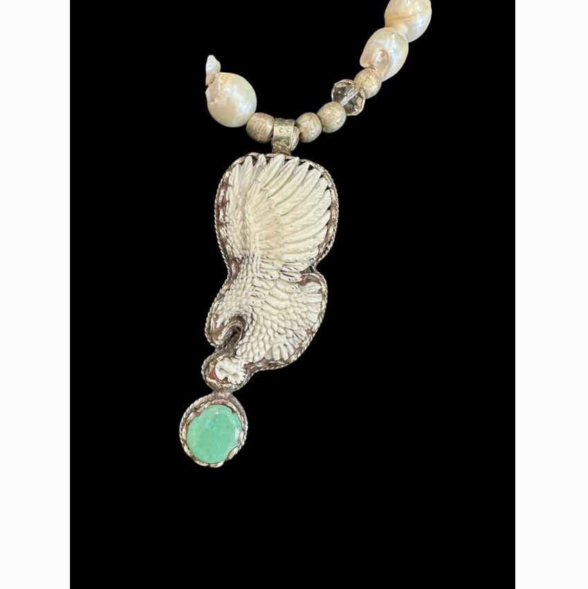 Eagle Turquoise Necklace