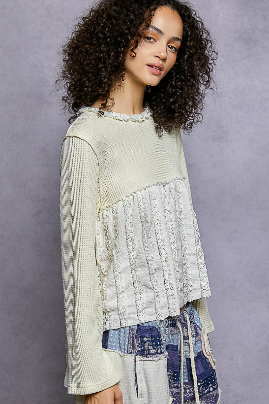 These Days Thermal Mix Top