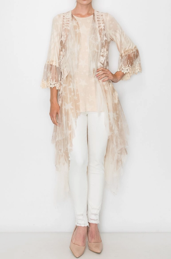 Hidden in the Stars Tulle Duster