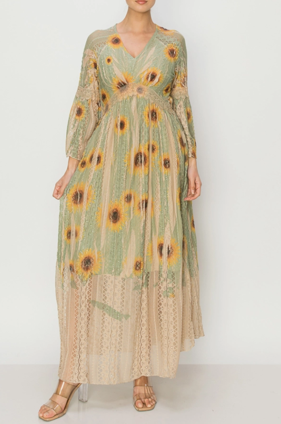 Sunflower Sunshine Dress