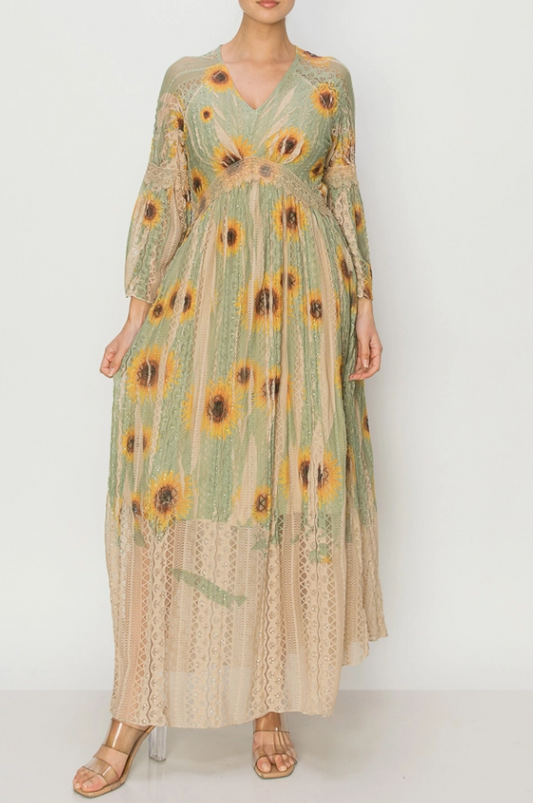 Sunflower Sunshine Dress