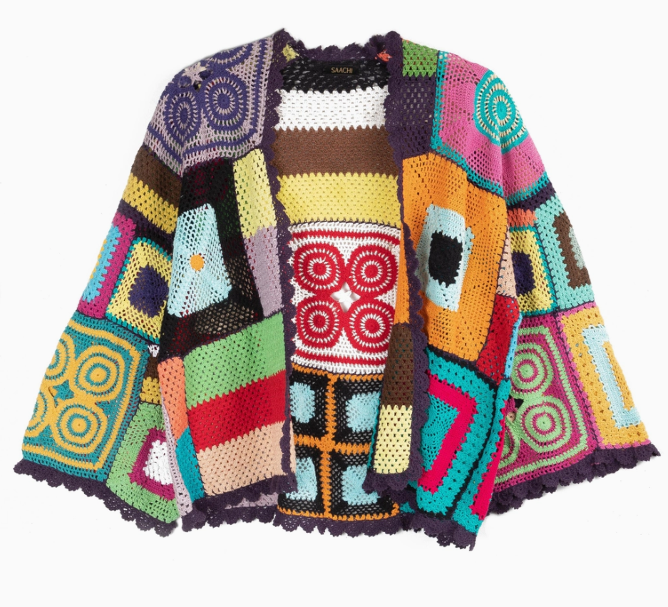 Brighter Days Handmade Cardigan