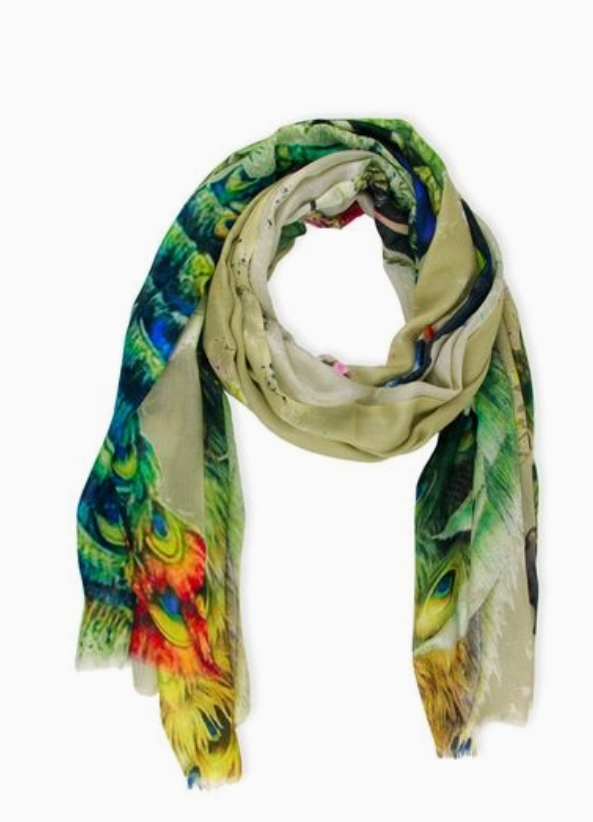 Peacock Scarf