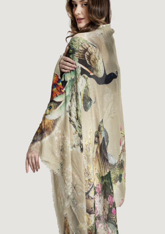 Peacock Scarf
