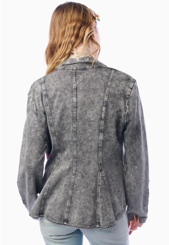 Madame French Terry Blazer