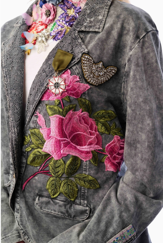 Madame French Terry Blazer