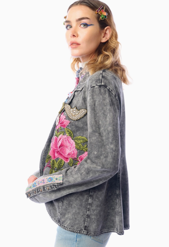 Madame French Terry Blazer