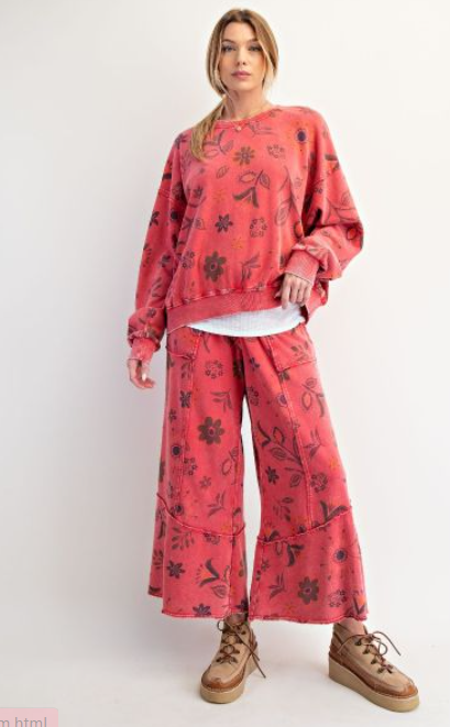 A Letter To You French Terry Pants