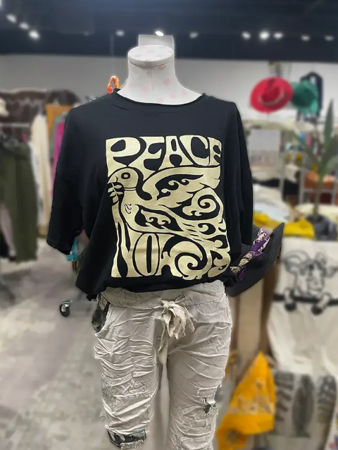 Peace Now Graphic Tee