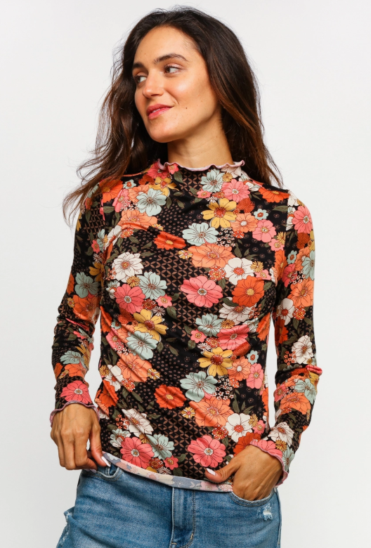 Among the Flowers Top