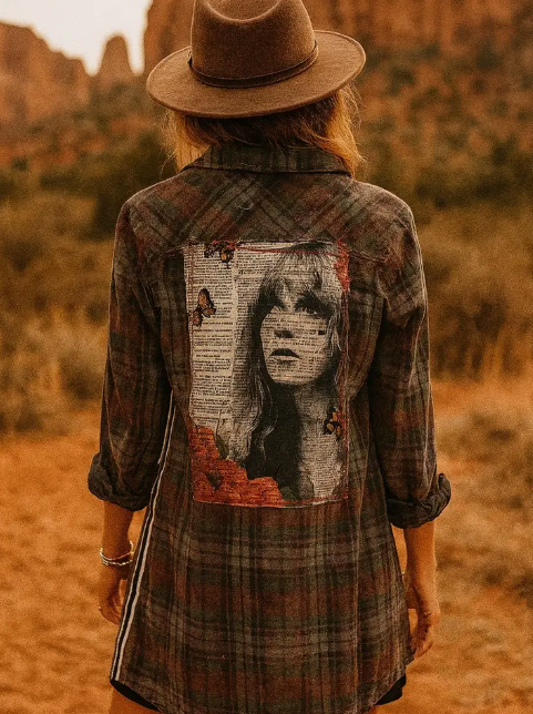 The Stevie Flannel Top