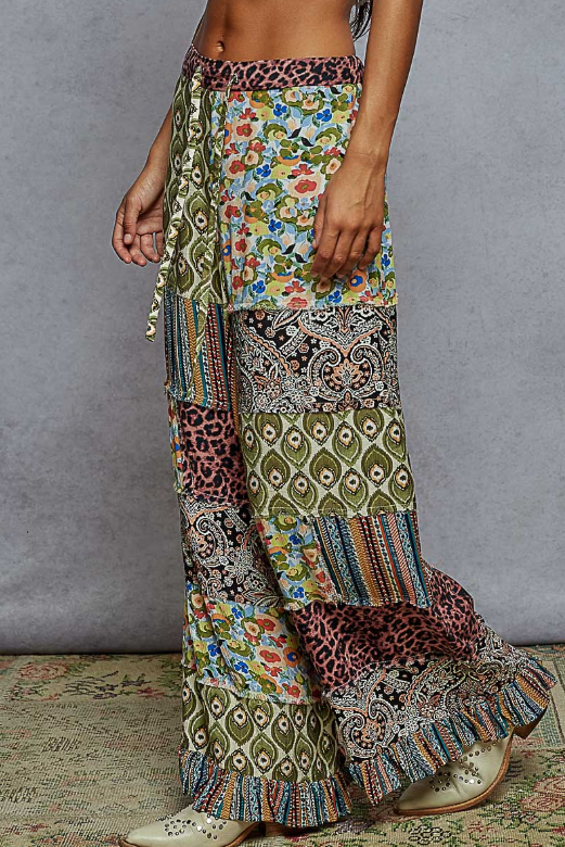 Stand By Me Patchwork Pants