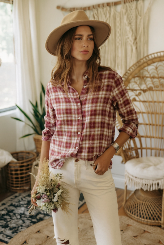 The Purple Guitar Top