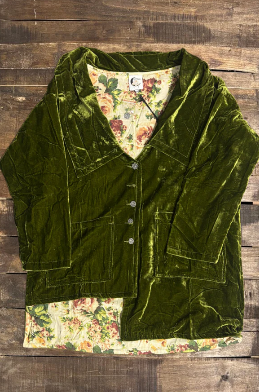 Evening Whisper Velvet Jacket