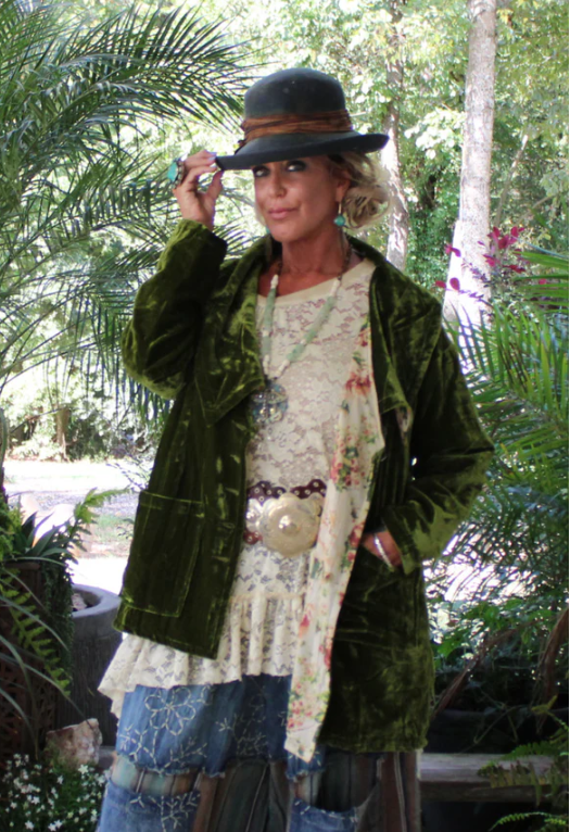 Evening Whisper Velvet Jacket