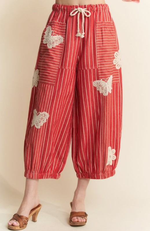 Stay Fly Striped Pants