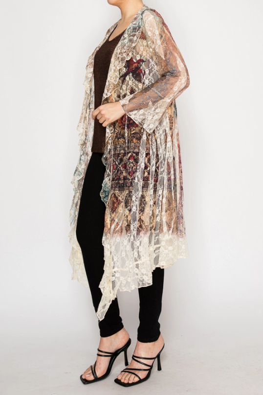 Long Story Lace Cardigan *Final Sale*