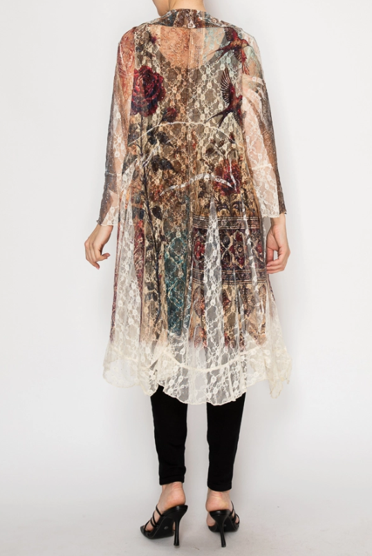 Long Story Lace Cardigan *Final Sale*