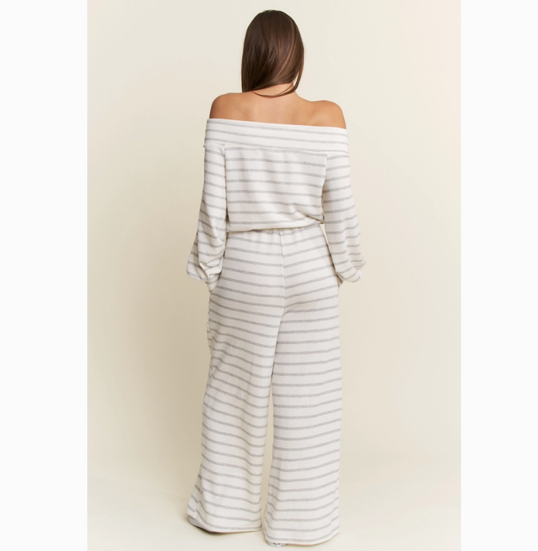 Cozy Up Terry Jumpsuit