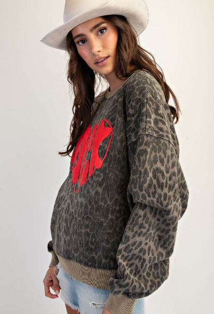 Rock N Roll Heart Sweatshirt