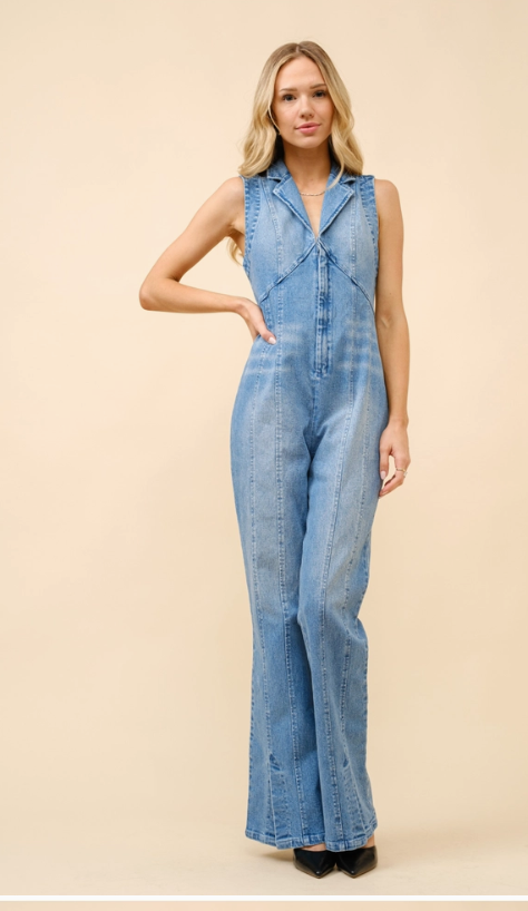 Lady Blue Jumpsuit