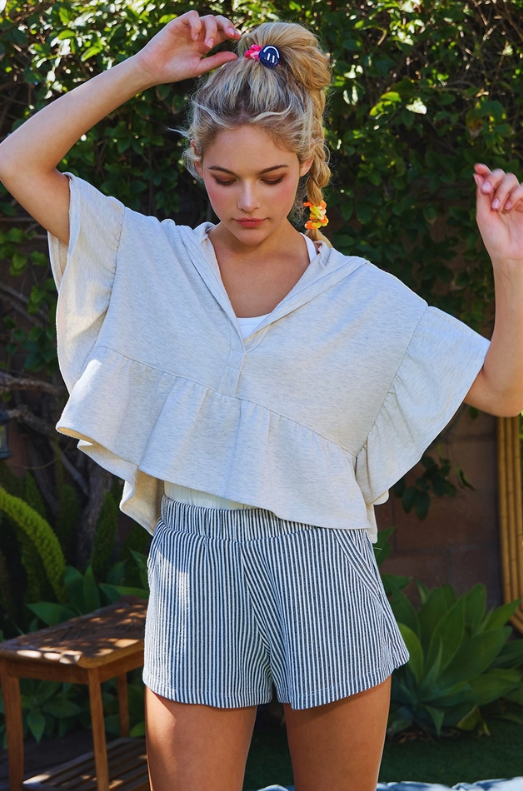 Ready To Fly Cropped Hoodie