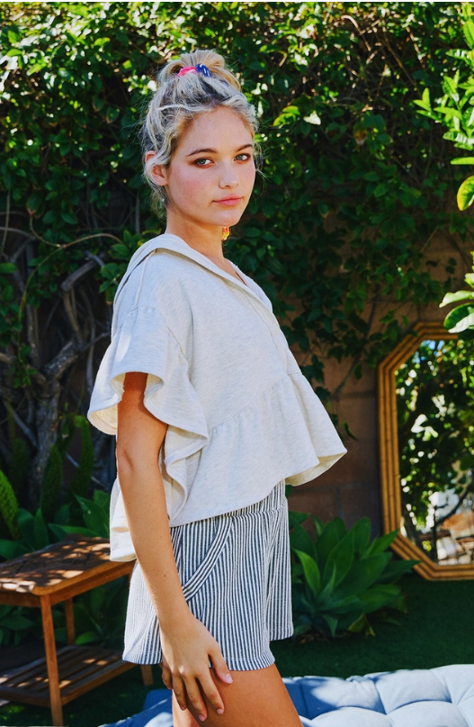 Ready To Fly Cropped Hoodie