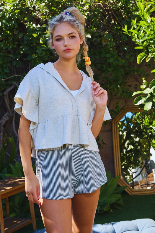 Ready To Fly Cropped Hoodie