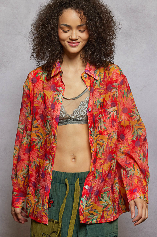 Nothing But Flowers Top *5 Colors*