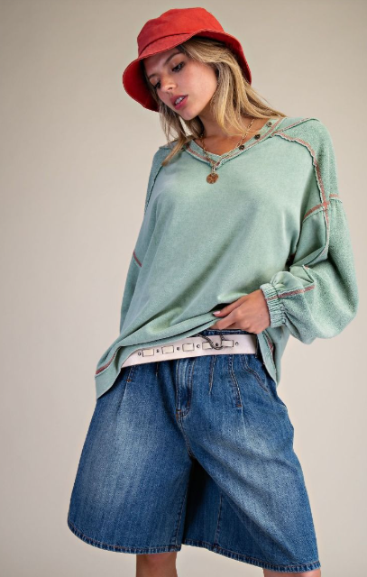 Baker Street Terry Top