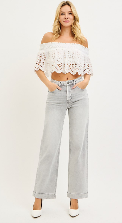 Risen Light Grey Jeans