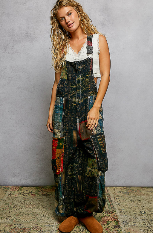 Patch Me After Dark Overalls