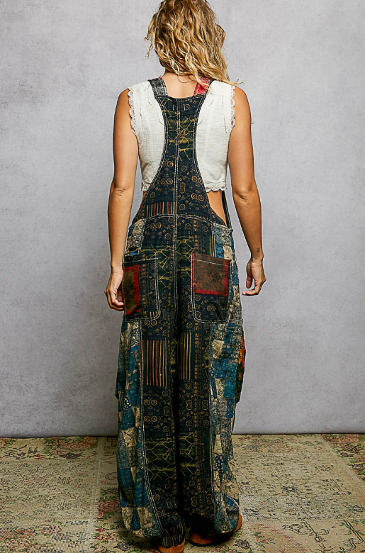 Patch Me After Dark Overalls