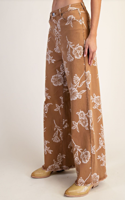 Luck Of the Draw Floral Pants