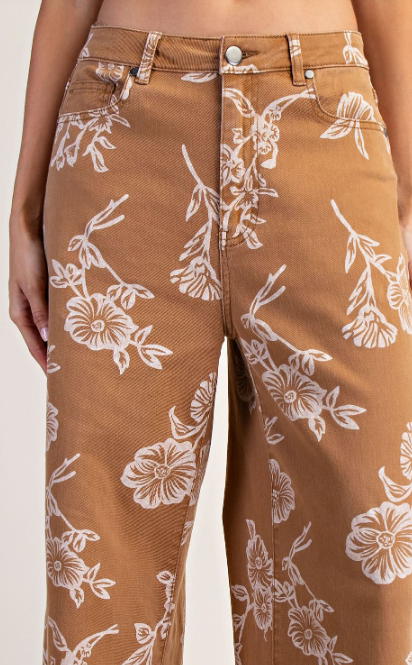 Luck Of the Draw Floral Pants