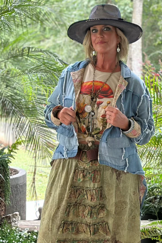 Patchwork Skies Delight Jacket