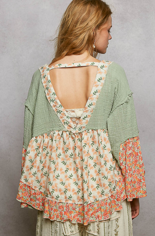 Sage & Sunlight Kimono