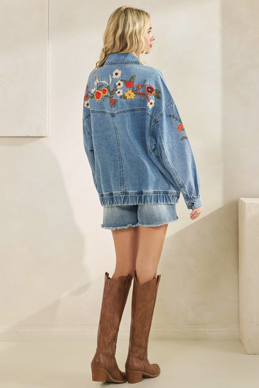 Outlaw Blues Embroidered Jacket