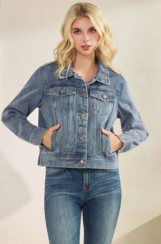 Eye Of the Tiger Denim Jacket