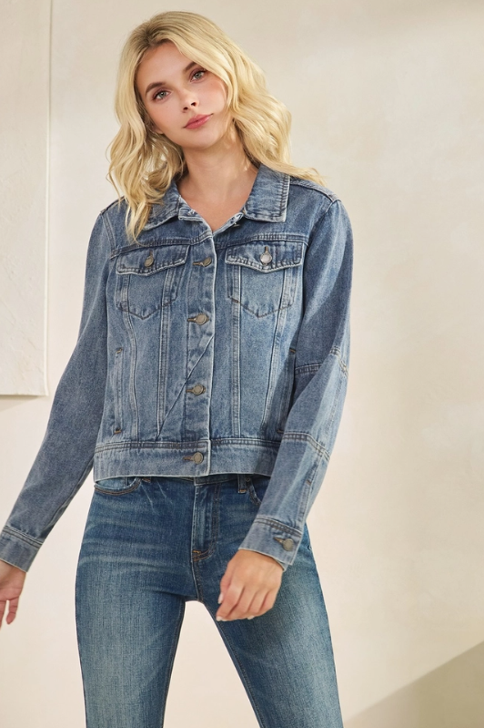 Eye Of the Tiger Denim Jacket