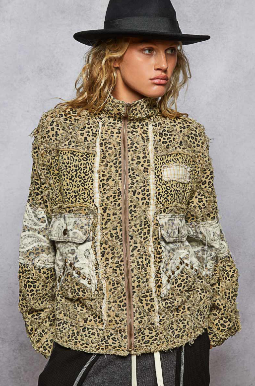 Wild Thing Leopard & Lace Jacket *Final Sale*