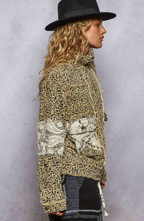 Wild Thing Leopard & Lace Jacket *Final Sale*