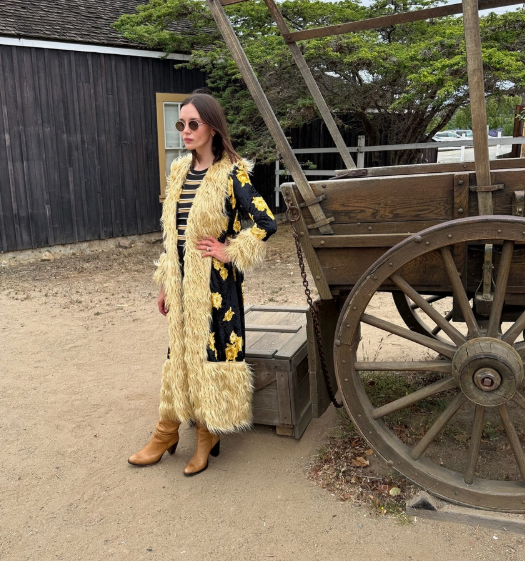 Antique Rose Penny Lane Coat