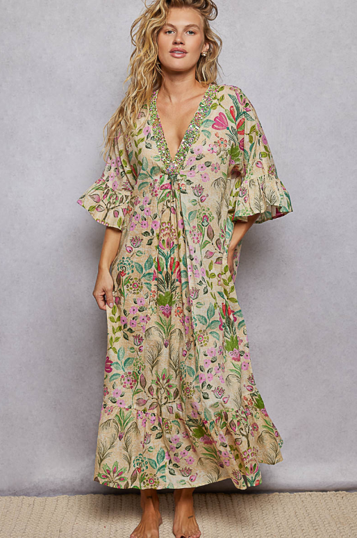 Eternal Blossom Maxi Dress