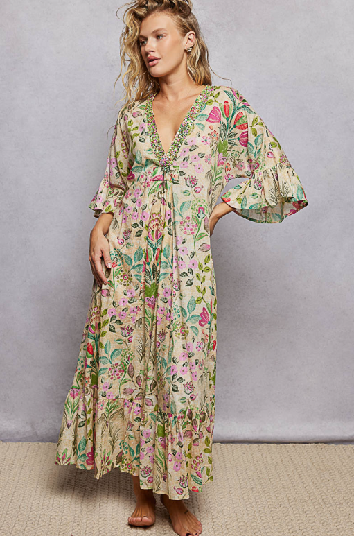 Eternal Blossom Maxi Dress