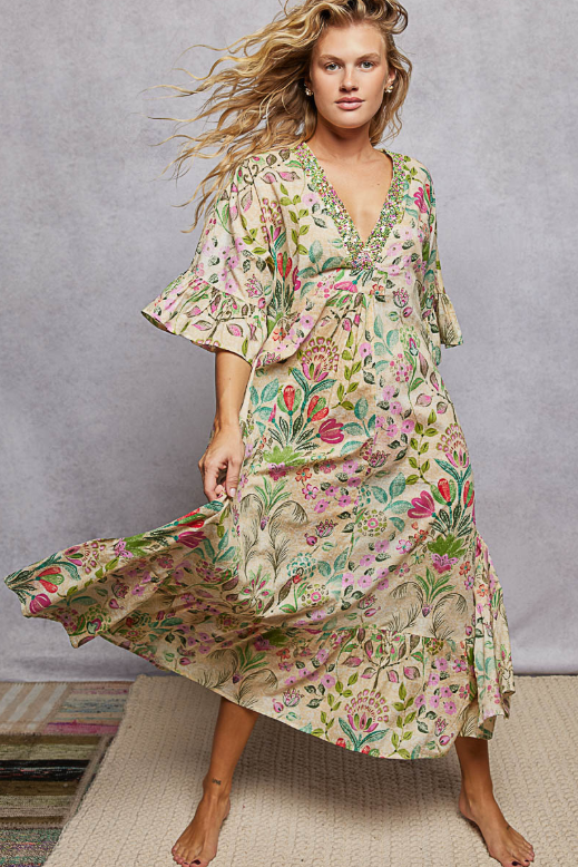 Eternal Blossom Maxi Dress